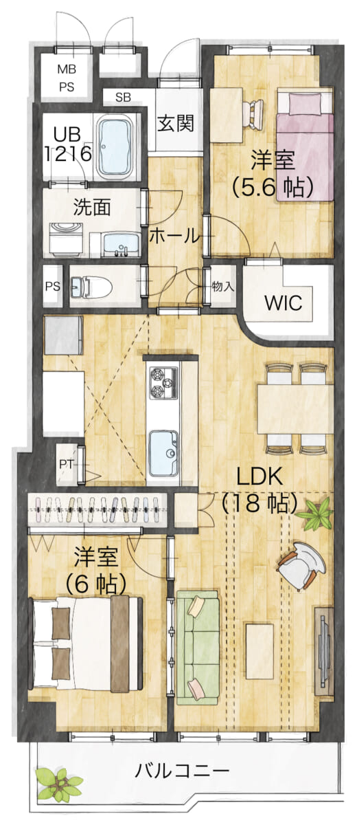 日興緑地公園スカイマンション