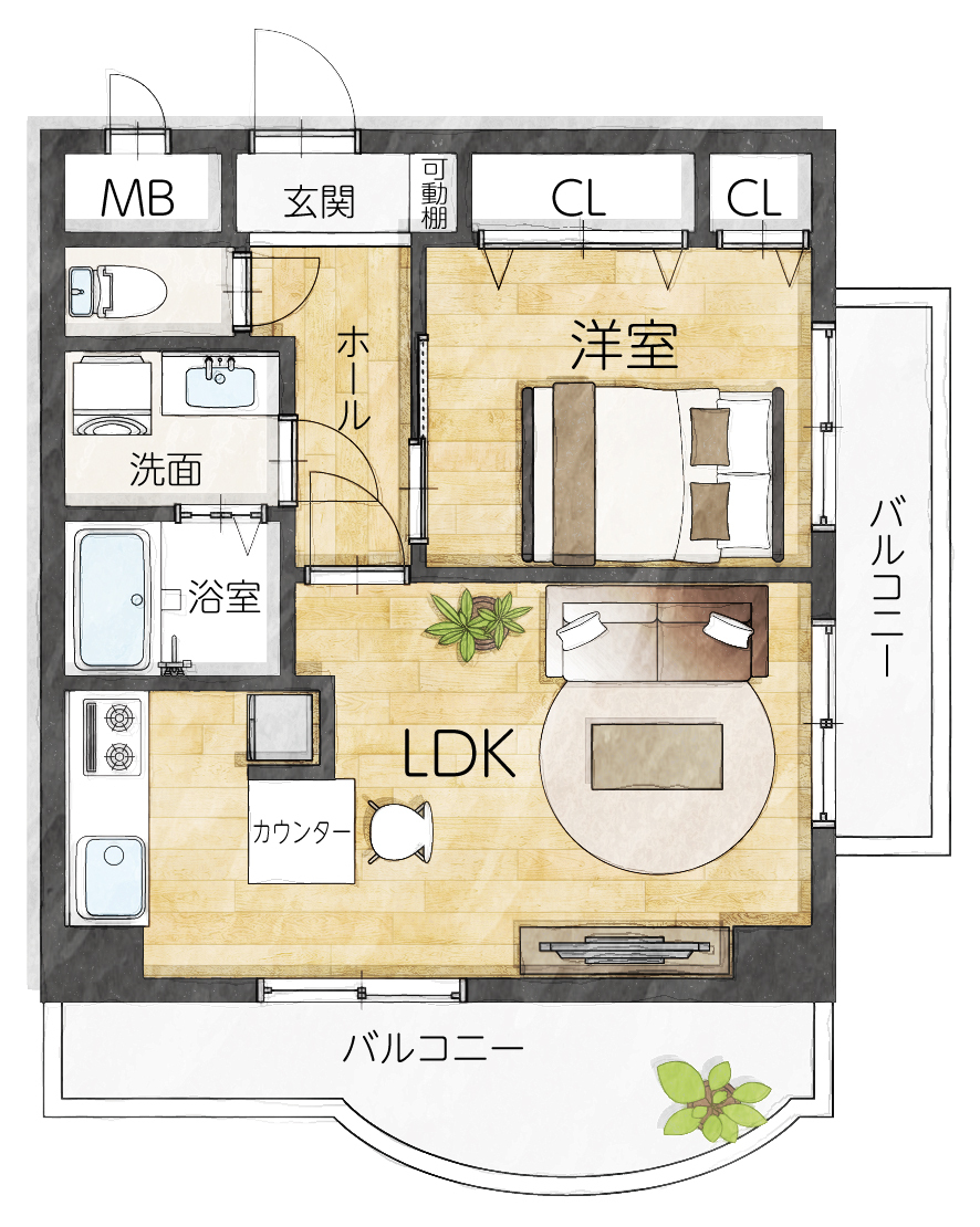 チサンマンション第二江坂