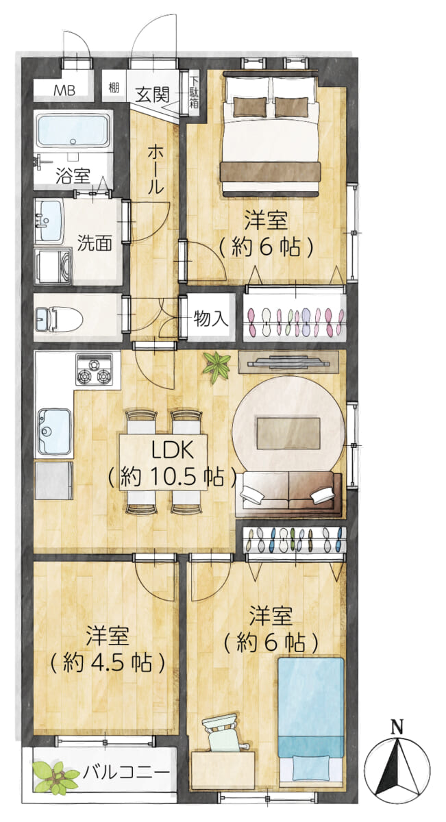 グランドハイツ八尾