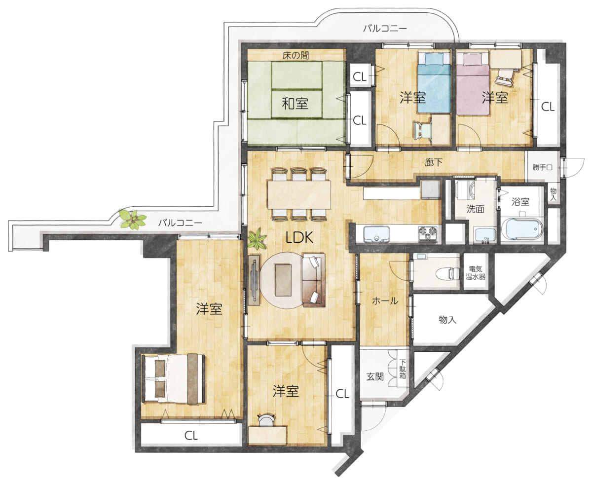エバーグリーン淀川　２号館