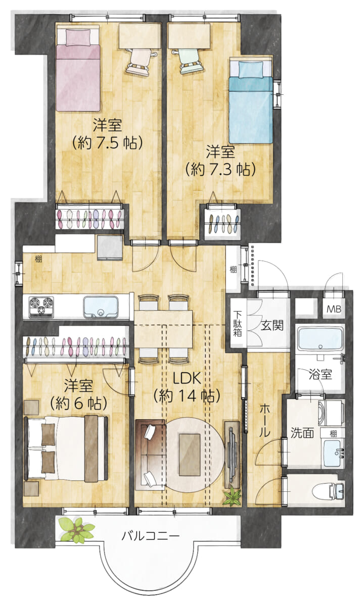 南千里グリーンハイツ