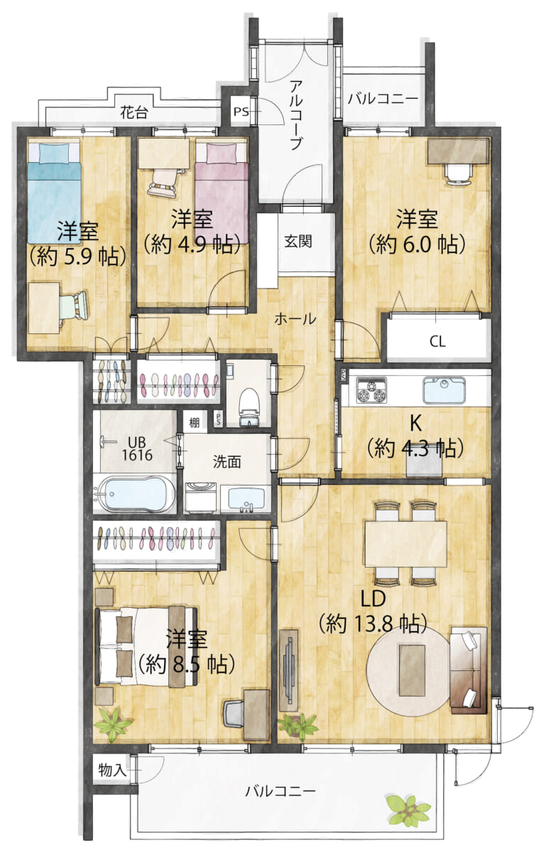 東急ドエルアルス津雲台