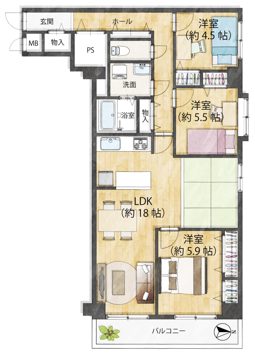 松屋町グランドハイツ