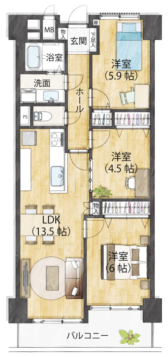 鴫野コーポ二号棟