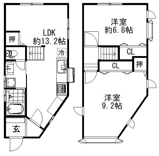 箕面市百楽荘三丁目　中古戸建